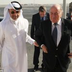 Blatter tried to retract Qatar's right to host the World Cup but agreed to drop his complaint. Source: AFP/Getty Images.