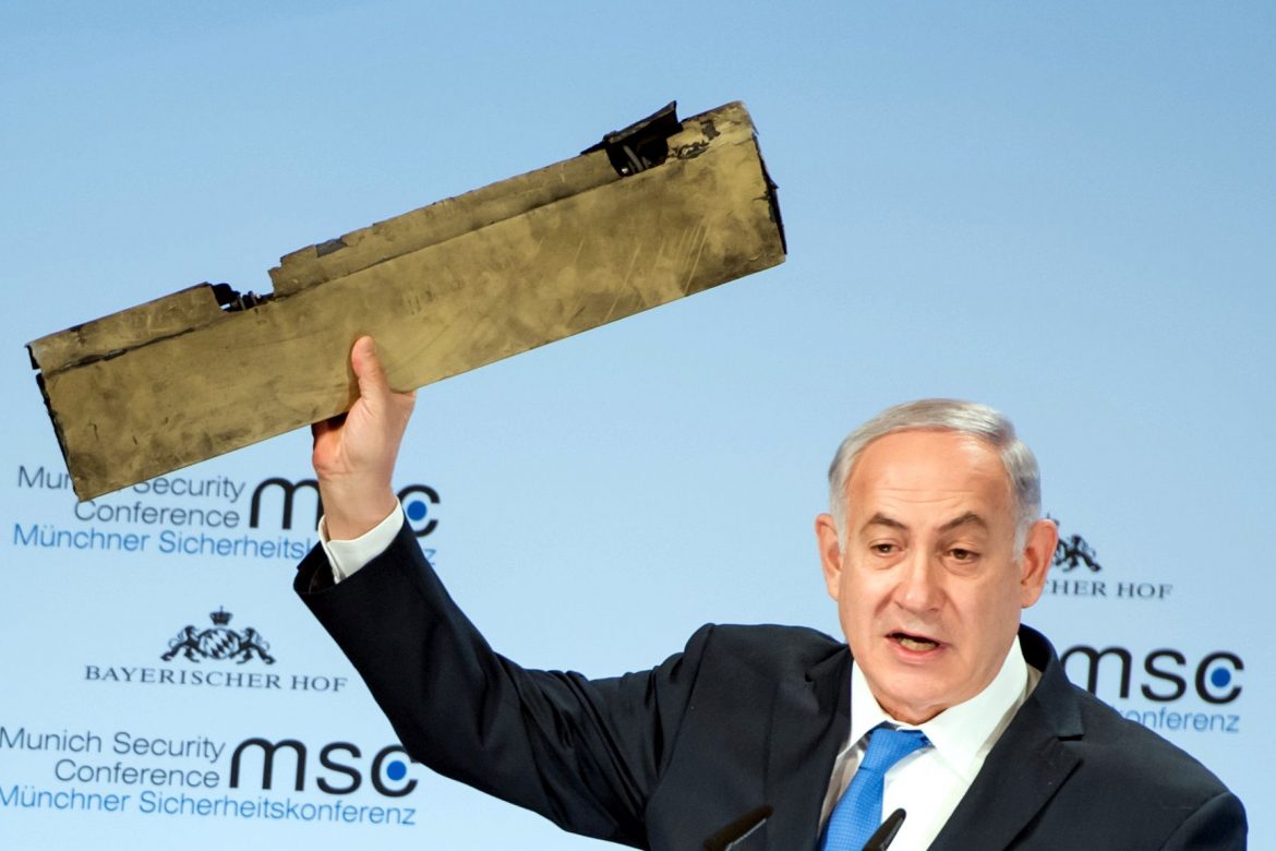 Netanyahu droned on during a recent speech.