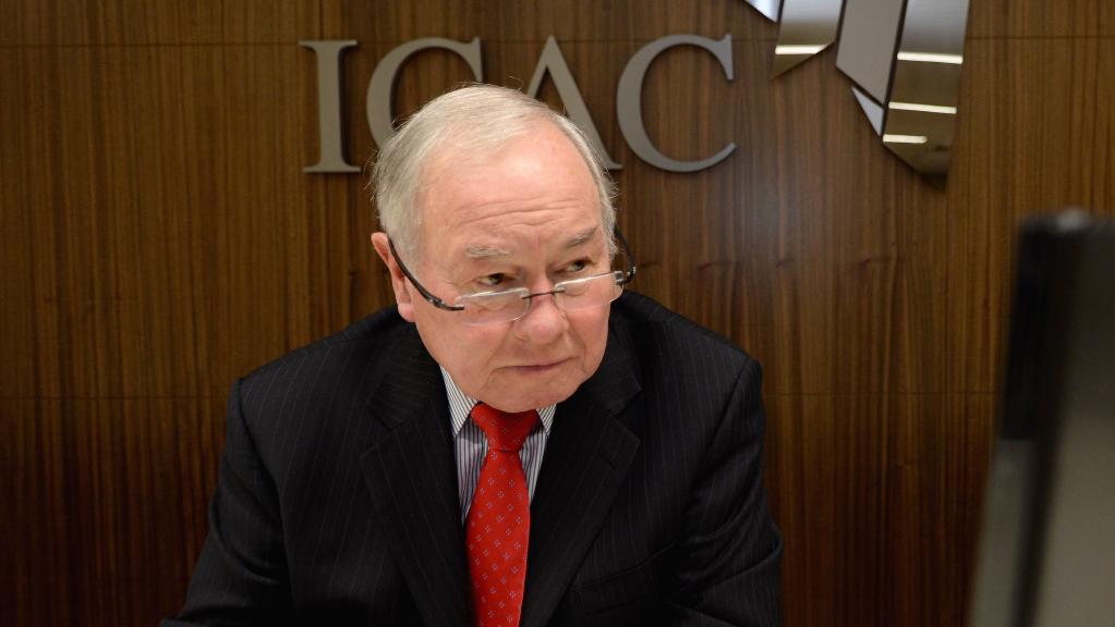 ICAC Commissioner the Hon. Bruce Lander QC.