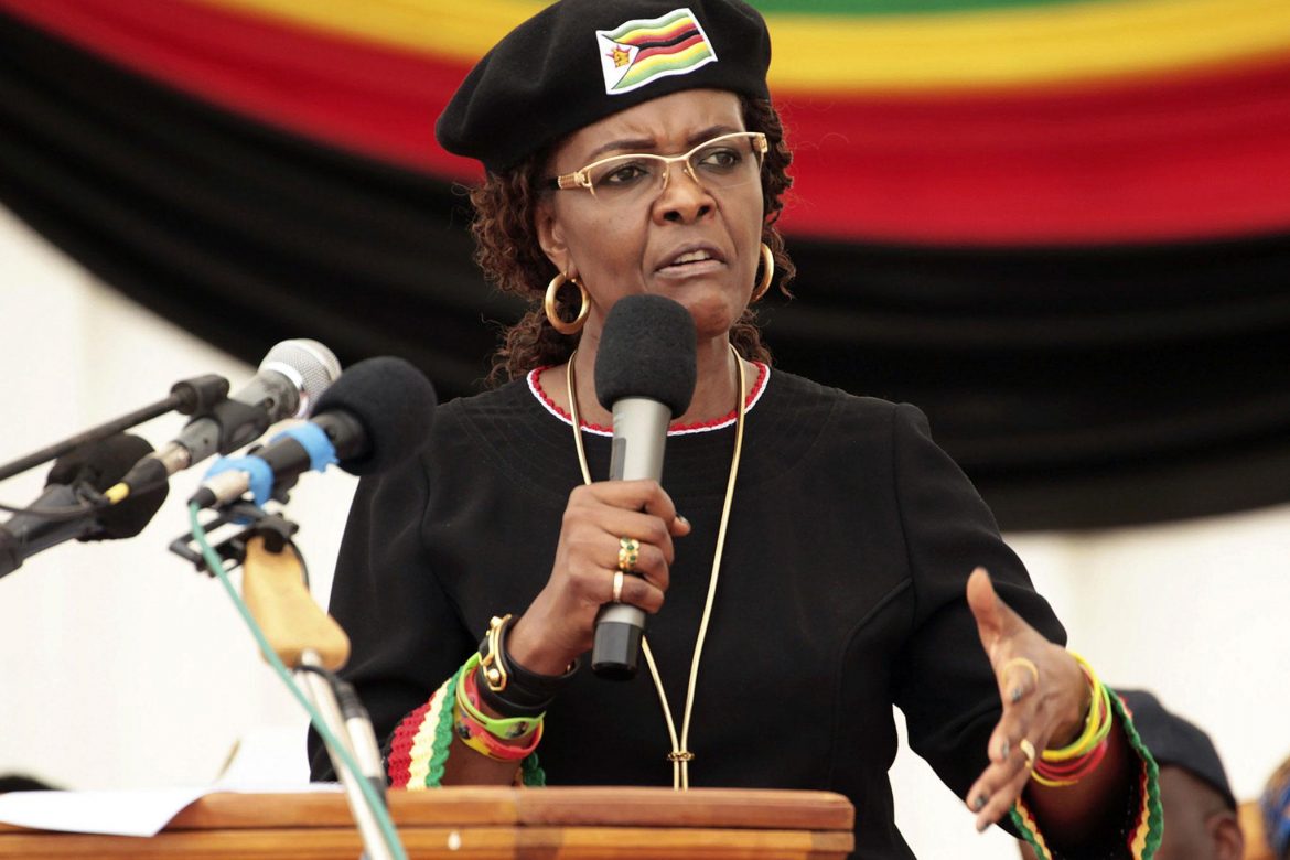 Жена экс-президента Зимбабве Грейс Мугабе