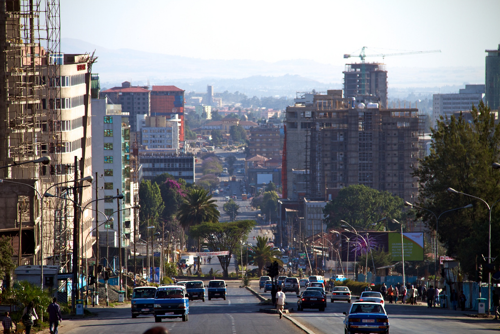 Addis Ababa, the capital of Ethiopia