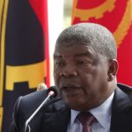 Angolan President Joao Lourenco gives his first press conference after his election on January 8, 2018 to mark his first 100 days in office at the Presidential Palace in Luanda.