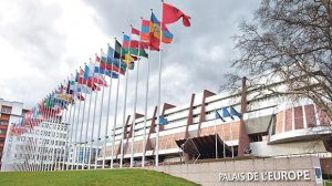 The Council of Europe’s building in Strasbourg.