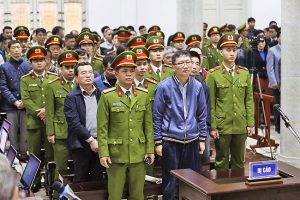 Тринх Сюань Тхан на суде