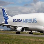 выплатить штрафы, A Beluga transport plane belonging to Airbus is pictured in Colomiers near Toulouse, France, September 26, 2017.