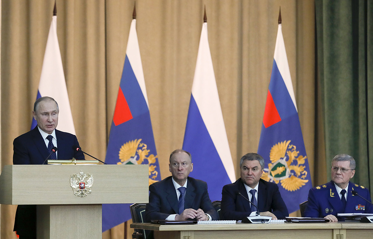 Президент России пообещал, главы различных ведомств