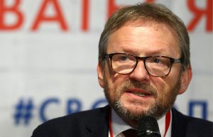 Уполномоченный при президенте РФ по защите прав предпринимателей, кандидат в президенты РФ Борис Титов.