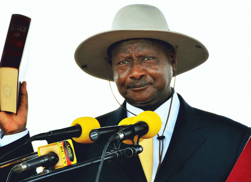 угрожает геноцид, Уганда, Ugandan President Yoweri Museveni