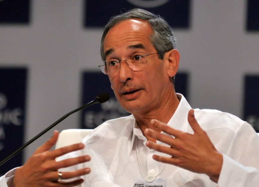 Álvaro Colom Caballeros, Guatemalan politician who was the President of Guatemala from 2008 to 2012