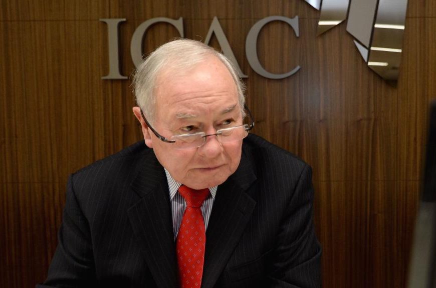 ICAC Commissioner the Hon. Bruce Lander QC.