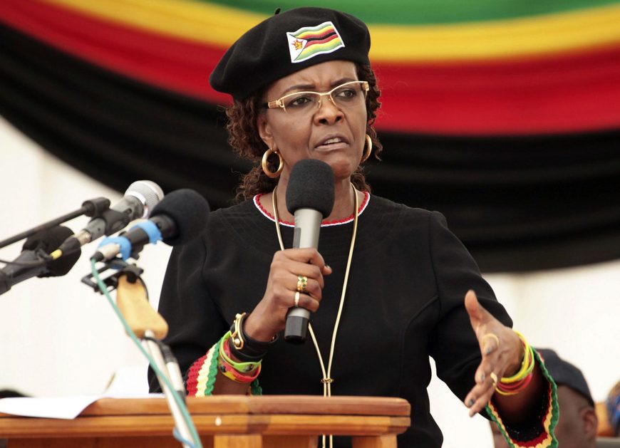 Жена экс-президента Зимбабве Грейс Мугабе