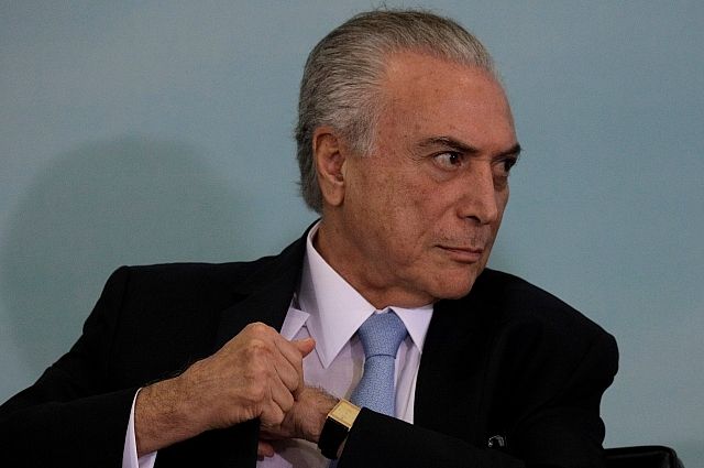 Президент Бразилии, Мишел Темер, коррупция, противодействие коррупции