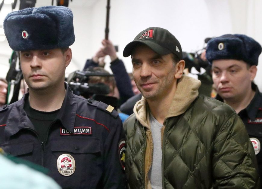 Задержание Михаила Абызова