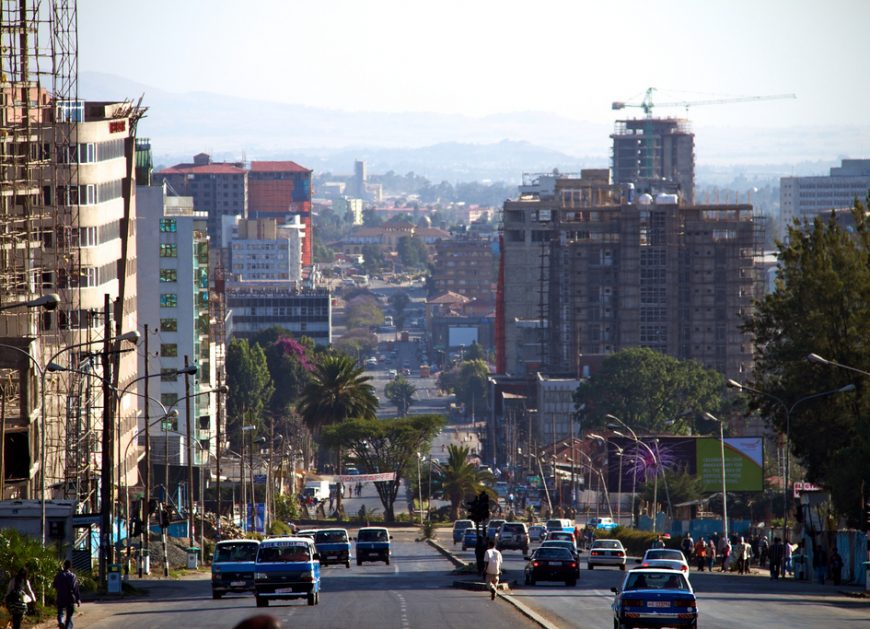 Addis Ababa, the capital of Ethiopia