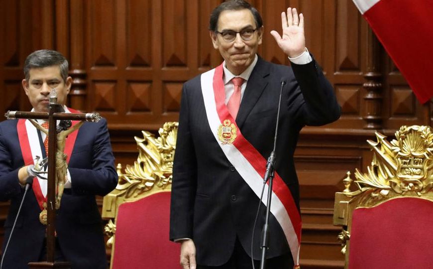 President of Peru Martin Vizcarra